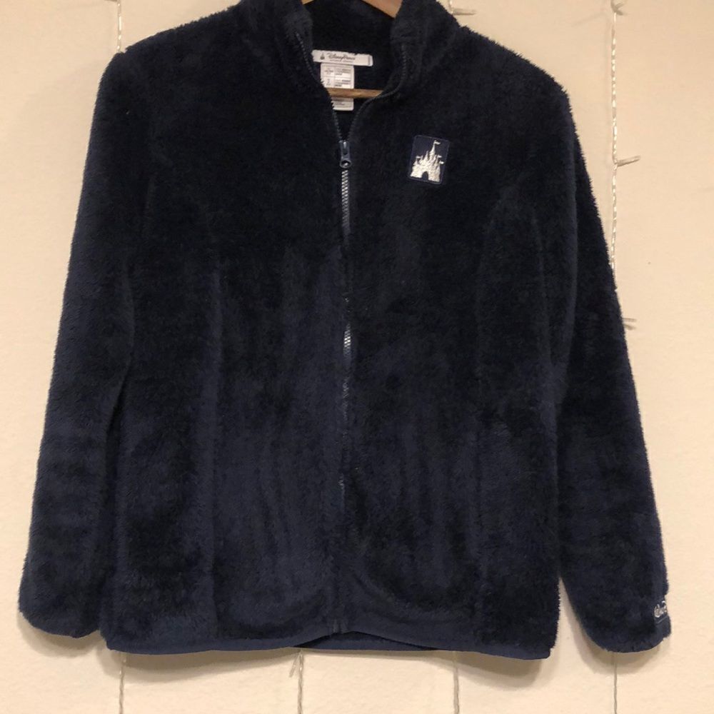 NWOT Disney Navy Blue Serpa Zip Up Jacket Size XS